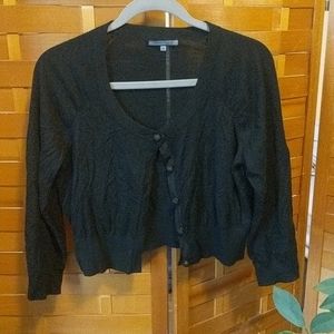 Black Cashmere Shrug